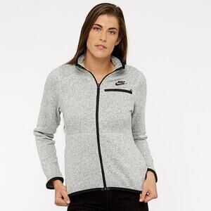Nike Women’s Summit Jacket Gray Black Zip Up Size Medium